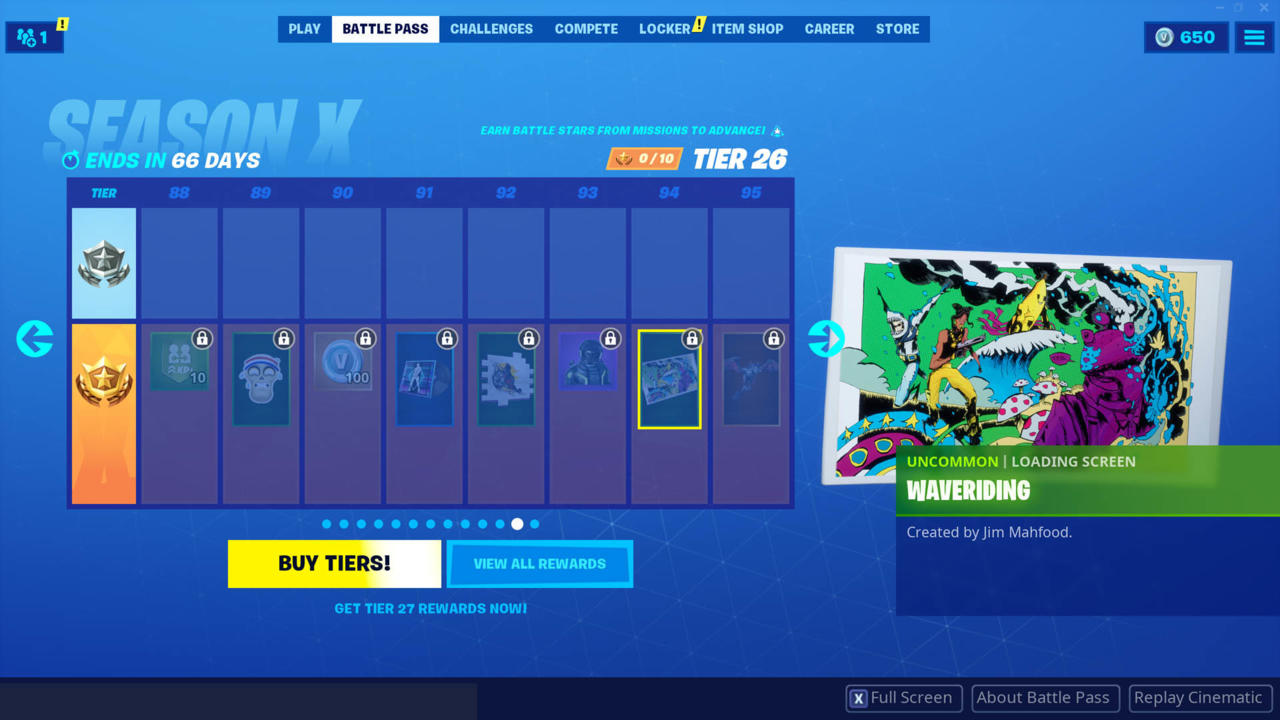Fortnite 10 сезон скины