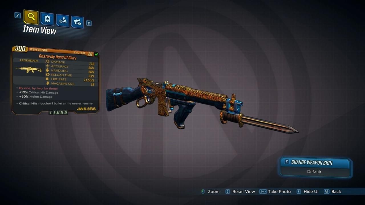 оружие Borderlands 3