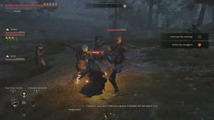 квесты компаньенов GreedFall