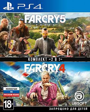 купить Комплект «Far Cry 4» + «Far Cry 5» (PS4)