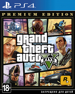 купить Grand Theft Auto V (GTA 5). Premium Edition (PS4) – версия GameReplay