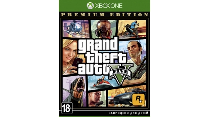 Купить Grand Theft Auto V (GTA 5). Premium Edition (Xbox One)
