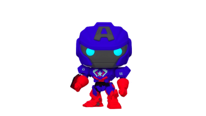 Купить Фигурка Funko POP Marvel Avengers: Mech Strike – Captain America (GW) (Exc) (55633)