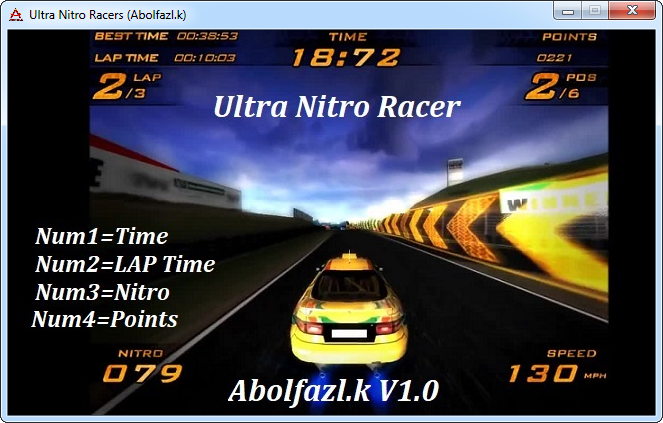 скачать Ultra Nitro Racer: Трейнер/Trainer (+4) [1.0] 