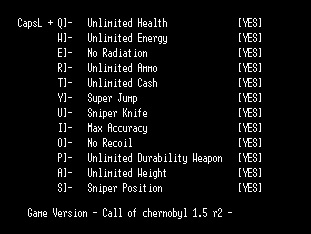 скачать S.T.A.L.K.E.R. - Call of Chernobyl: Трейнер/Trainer (+12) [Mod v1.5 r2]