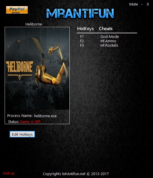 скачать Heliborne: Трейнер/Trainer (+3) [V0.86.1: 64 Bit]