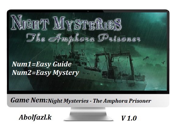 скачать Night Mysteries - The Amphora Prisoner: Трейнер/Trainer (+2) [1.0.2]