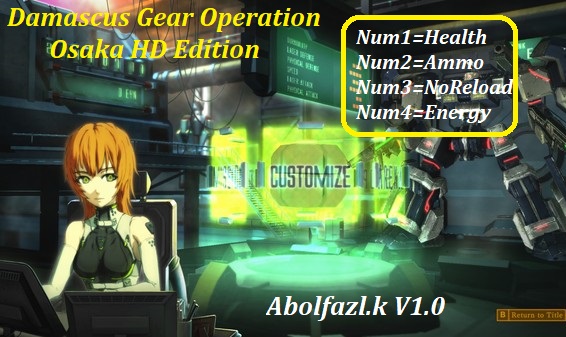 скачать Damascus Gear Operation Osaka HD Edition: Трейнер/Trainer (+4) [1.0]