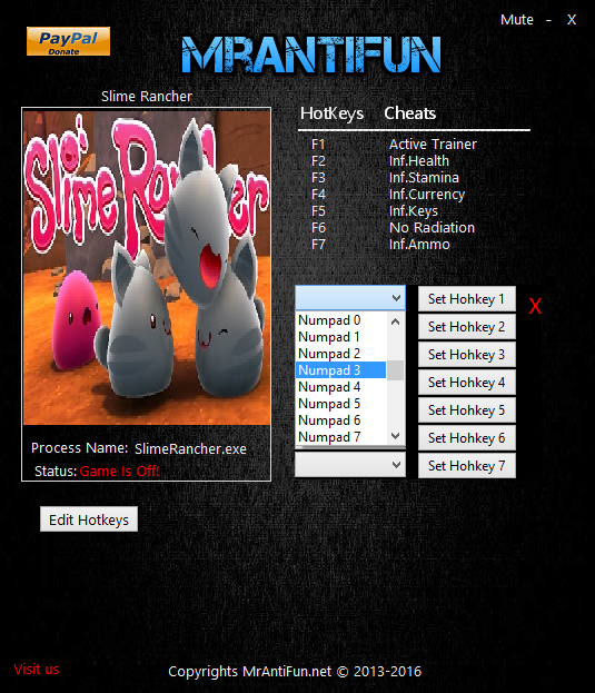 скачать Slime Rancher: Трейнер/Trainer (+6) [1.2.0b]