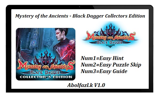 скачать Mystery of the Ancients: Black Dagger - Collectors Edition: Трейнер/Trainer (+3) [1.0.3] 