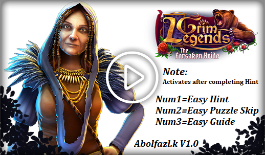 скачать Grim Legends - The Forsaken Bride Collectors Edition: Трейнер/Trainer (+3) [1.0] 