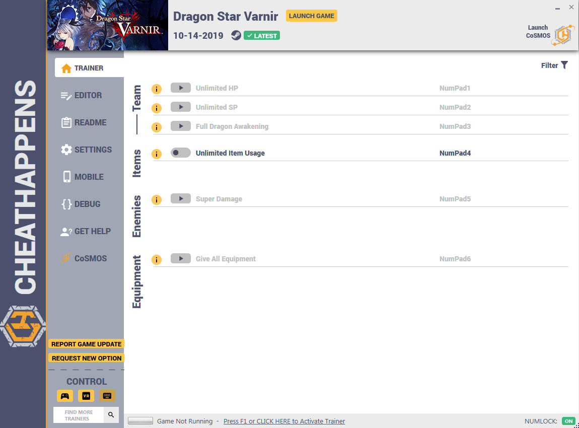скачать Dragon Star Varnir: +9 трейнер v1.0 {CheatHappens.com}