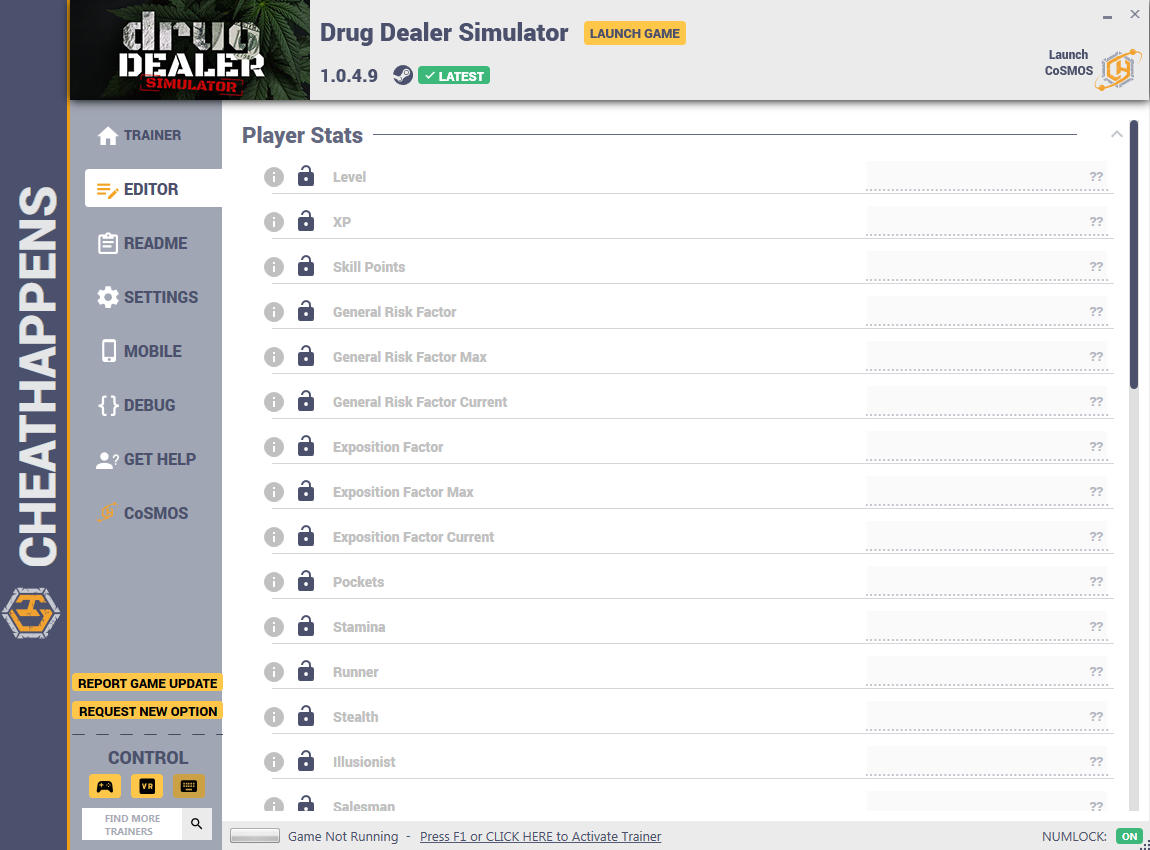 скачать Drug Dealer Simulator: +35 трейнер v1.0.4.9 {CheatHappens.com}