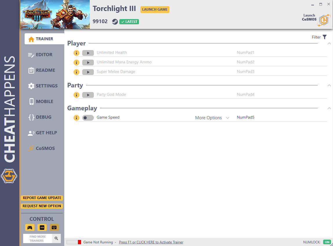 скачать Torchlight III: +17 трейнер v99102 {CheatHappens.com}
