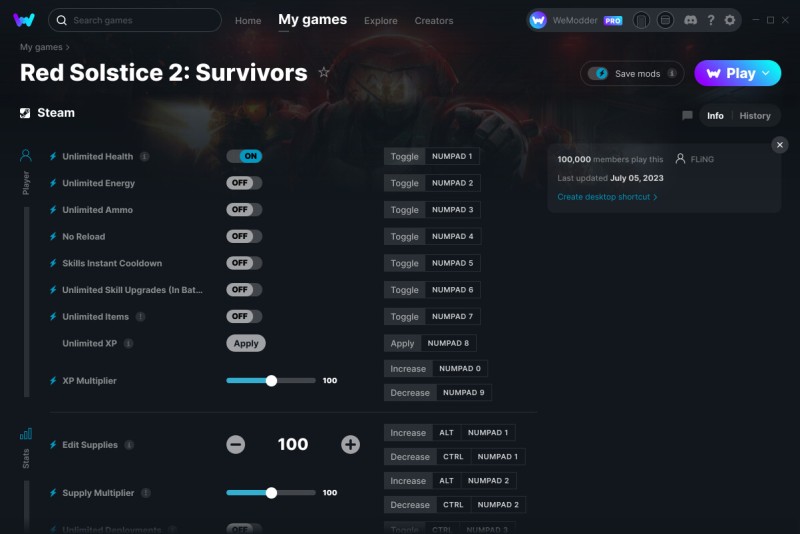 скачать The Red Solstice 2: Survivors +22 трейнер v05.07.2023 {FLiNG / WeMod}