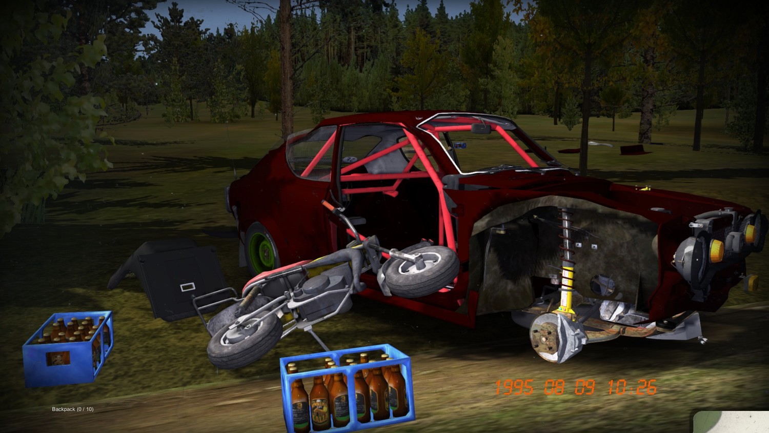 скачать My Summer Car: сохранение (Квест — Разбитая Сацума во время погони)