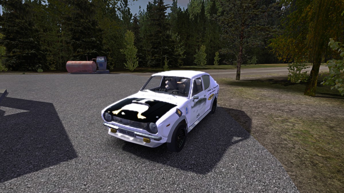 скачать My Summer Car: Сохранение игры (гоночная сацума, 200 км/ч, 50 тыс. денег)