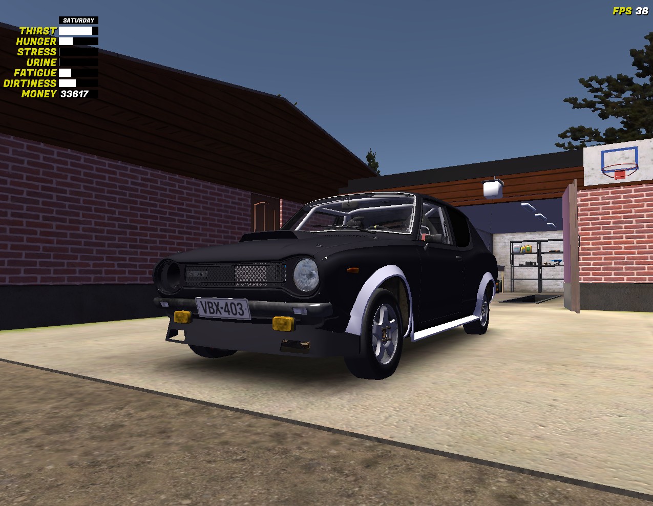 скачать My Summer Car: Сохранение (ужасная машина, 33 тыс. марок)