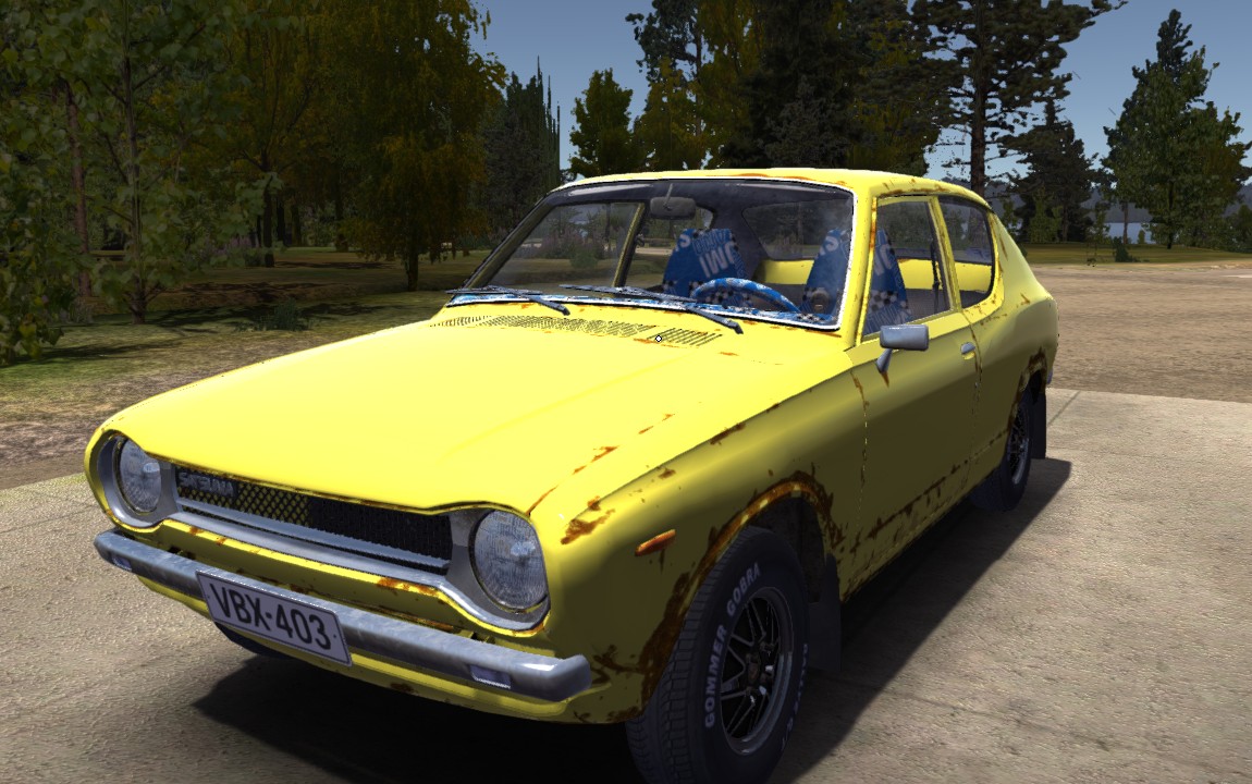 скачать My Summer Car: Сохранение (ржаво-желтый Сацума, 89 тысяч марок)