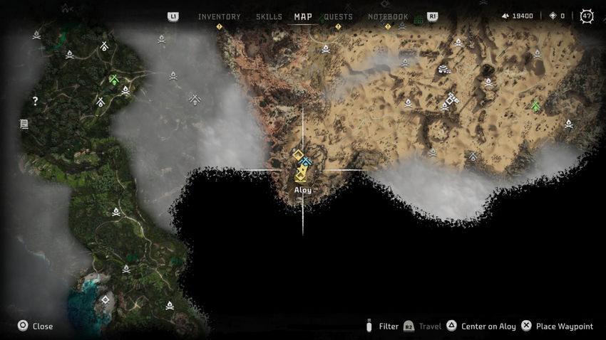 дополнительные миссии Horizon Forbidden West