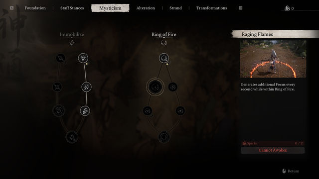 Black Myth Wukong. Навыки