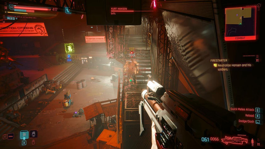 Cyberpunk 2077 Phantom Liberty. Оружие