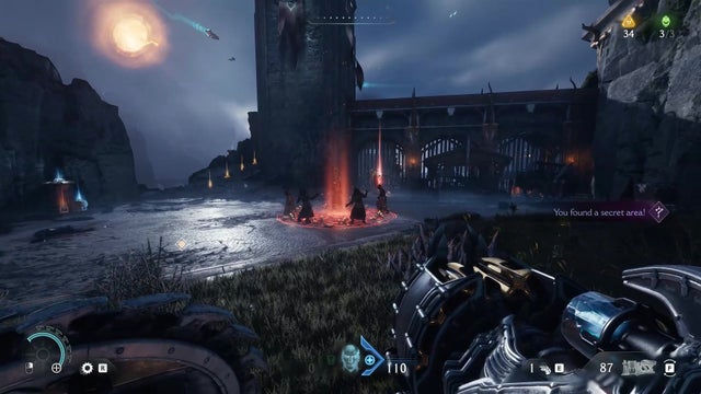 Doom The Dark Ages. Казармы Сентинел