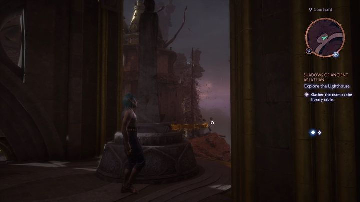 Dragon Age The Veilguard. Головоломка статуи маяк