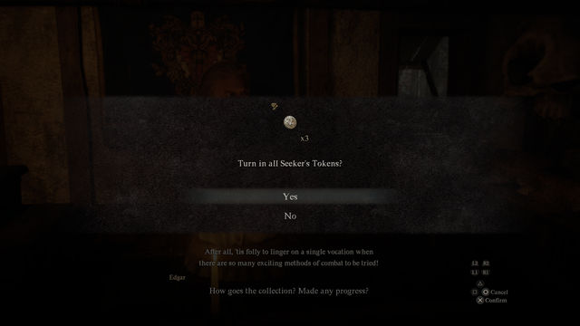 Dragons Dogma 2. Жетоны искателя