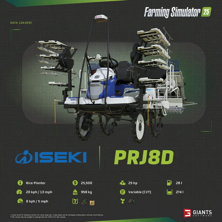Farming Simulator 25. Новая техника