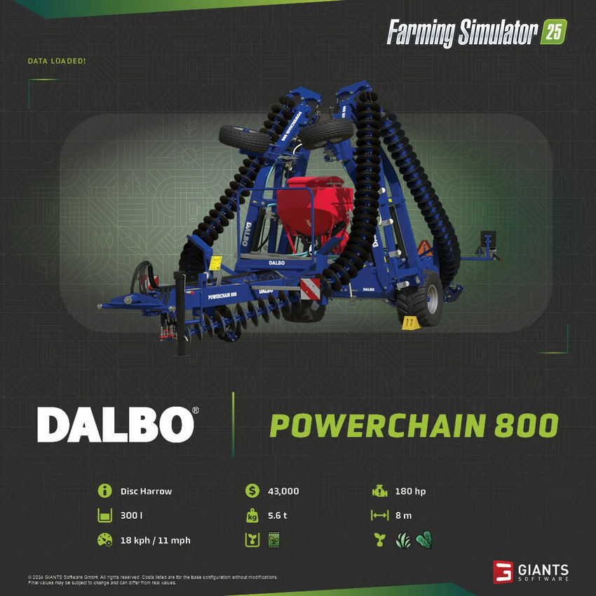 Farming Simulator 25. Новая техника