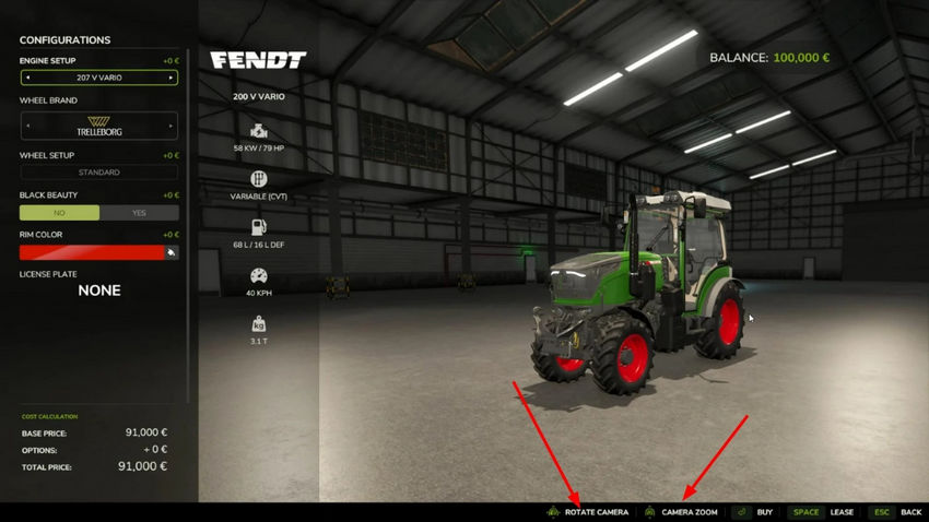 Farming Simulator 25. Покупка транспорта