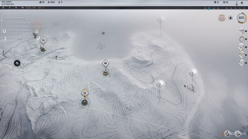 Frostpunk 2. Аванпосты и ресурсы