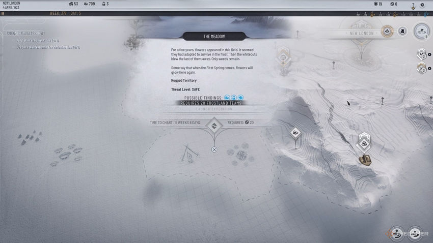 Frostpunk 2. Аванпосты и ресурсы