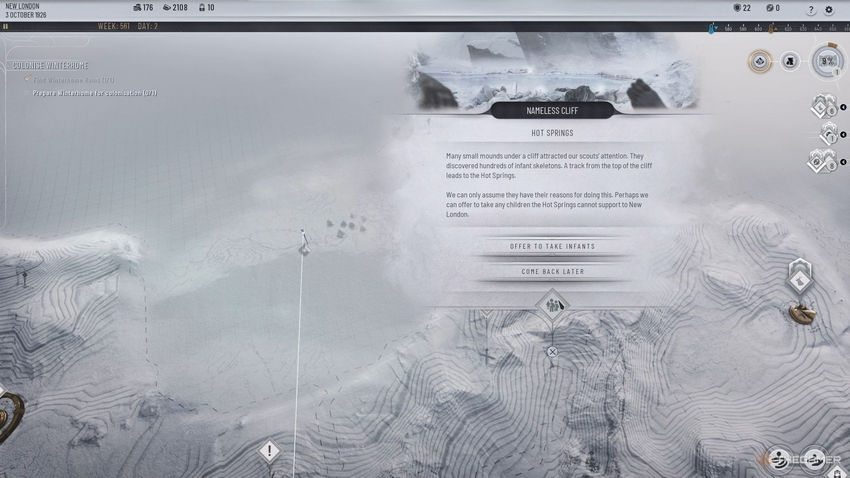 Frostpunk 2. Аванпосты и ресурсы