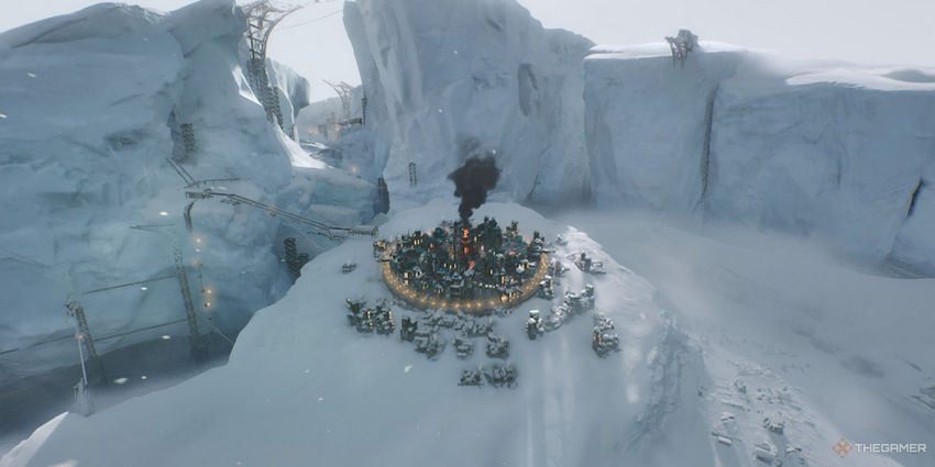 Frostpunk 2. Начальные локации