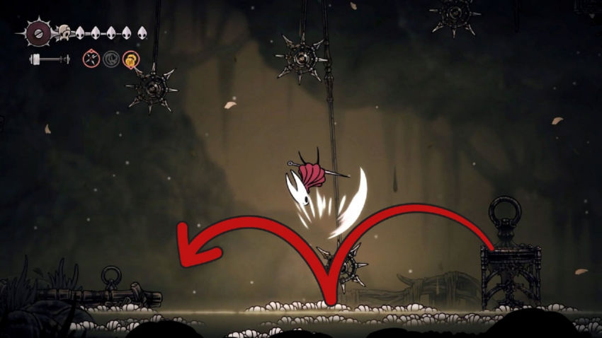Hollow Knight Silksong. Туман