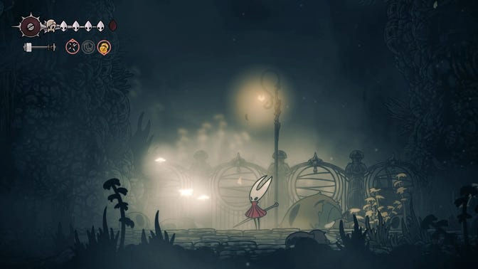 Hollow Knight Silksong. Туман
