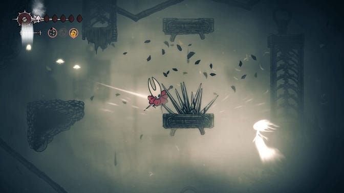 Hollow Knight Silksong. Туман