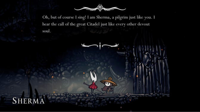 Hollow Knight Silksong. Моховой Грот (обучение)