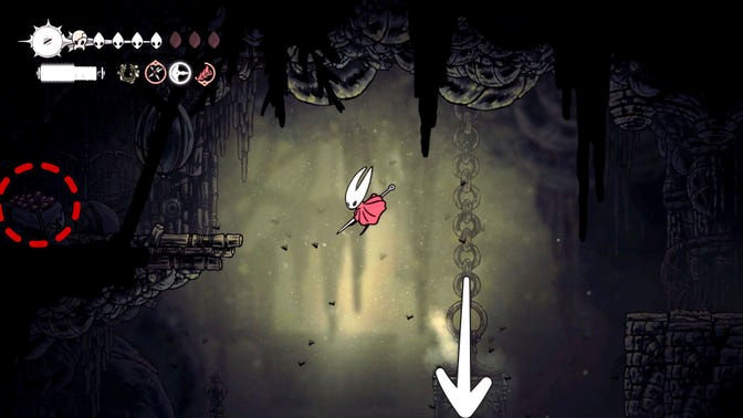 Hollow Knight Silksong. Желчные воды