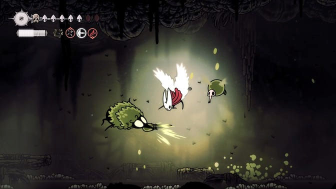 Hollow Knight Silksong. Желчные воды