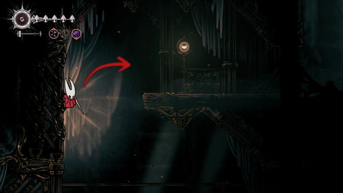 Hollow Knight Silksong. Нижнее ядро ​​часового механизма