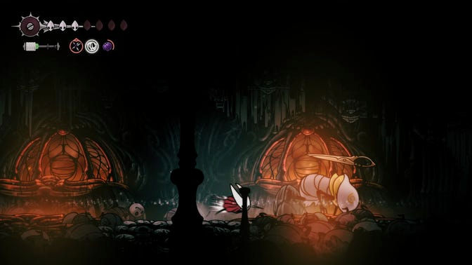 Hollow Knight Silksong. Белое отделение (Whiteward)