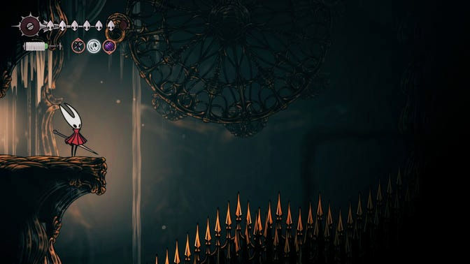 Hollow Knight Silksong. Высокие Чертоги