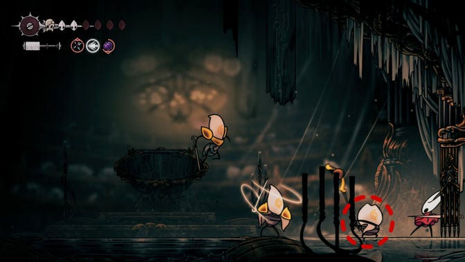 Hollow Knight Silksong. Высокие Чертоги