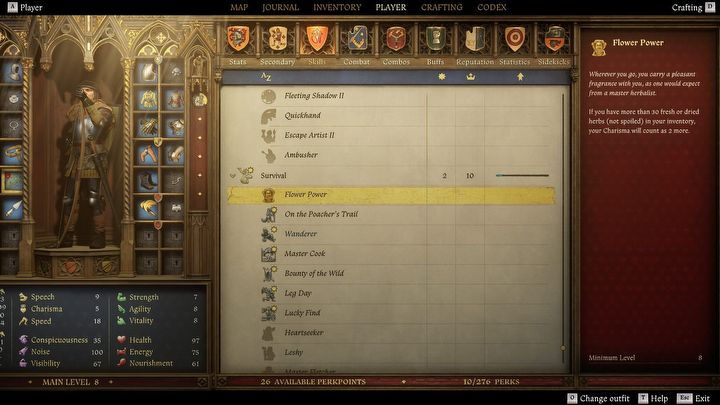 Kingdom Come Deliverance 2. Лучшие перки