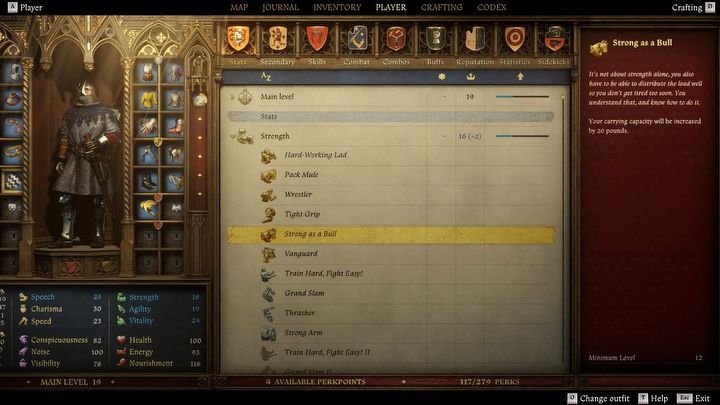 Kingdom Come Deliverance 2. Лучшие перки