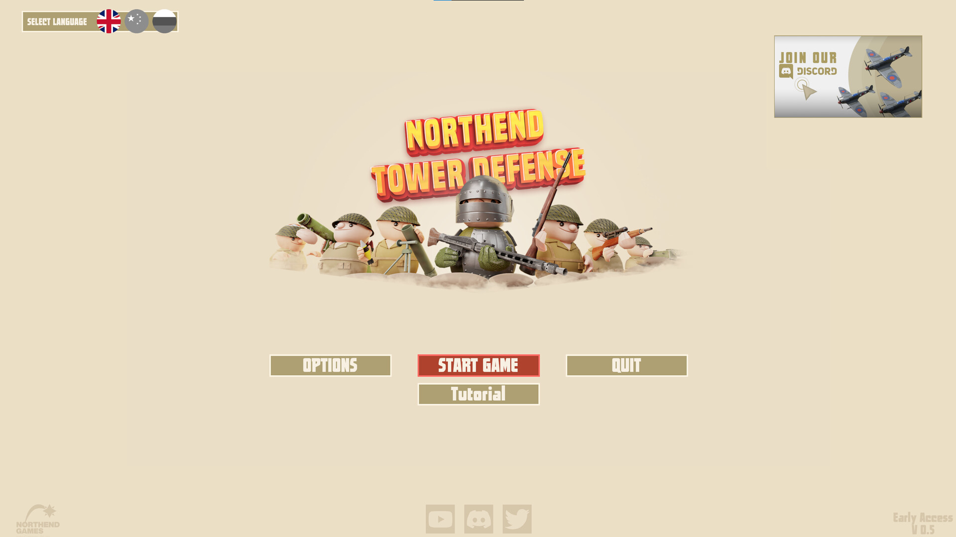 Northend Tower Defense