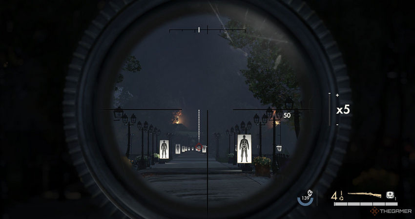 Sniper Elite Resistance. Падение пули
